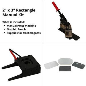 Manual Starter Kit Rectangle 2 x 3"