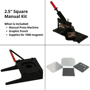 2.5x2.5" Square Manual Kit