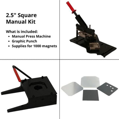 Manual Kit Square 2.5x2.5"