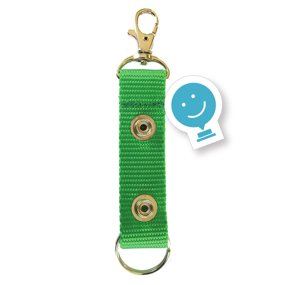 Key Ring Strap Accessories for ChattySnaps® Buttons (6-Pack)