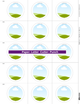 MPRO Round 1.5" Printing Templates