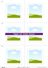 MPRO Square 2 x 2" Printing Templates