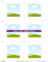 MPRO Square 2 x 2" Printing Templates