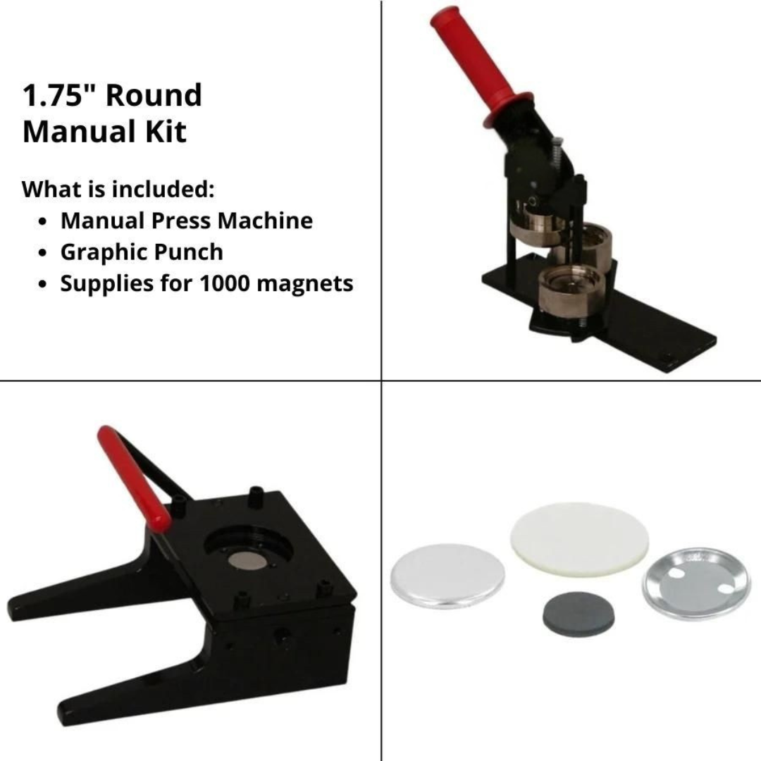 Manual Kit Round 1.75"