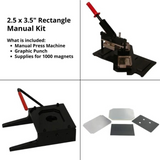 Manual Kit Rectangle 2.5 x 3.5"