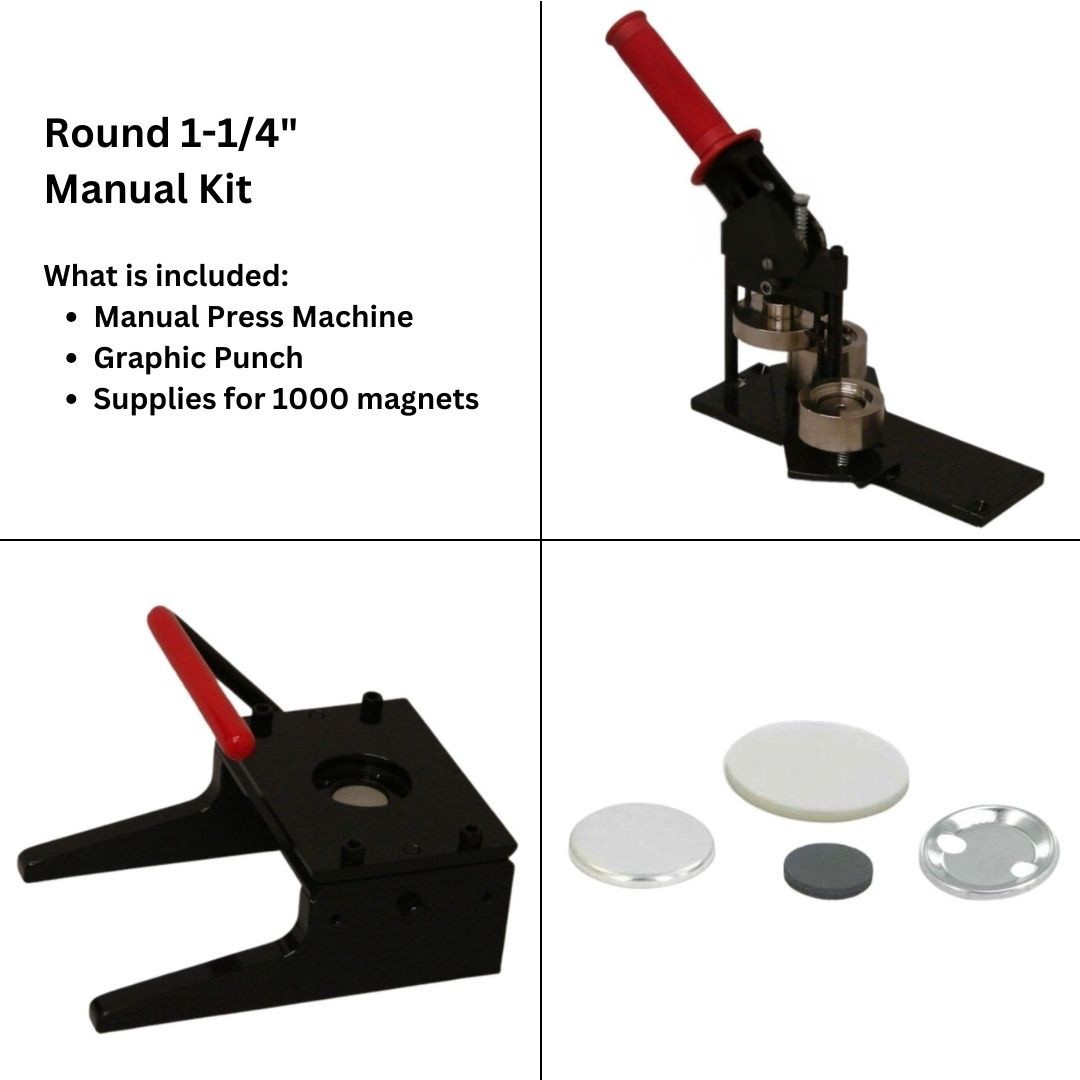 Manual Kit Round 1.25"