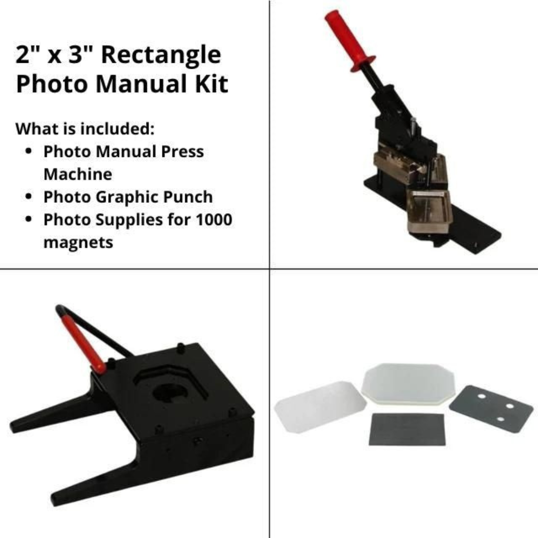 Photo Manual Kit Rectangle 2 x 3"