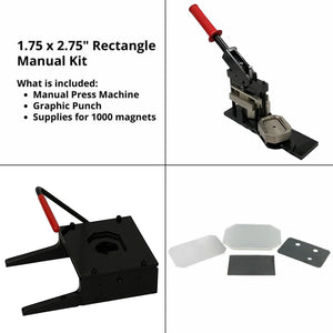 Manual Kit Rectangle 1.75 x 2.75"