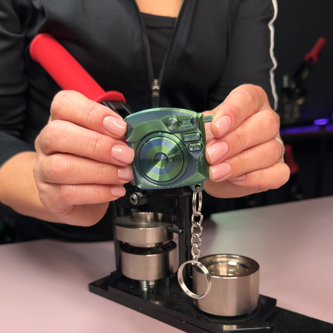 Camera Keychain Charm - STL File