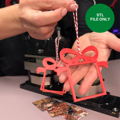 Gift Box Ornament - STL File