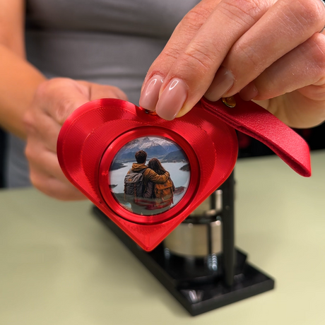 Heart Rotating Charm - STL File