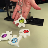 Puzzle Keychain Charms