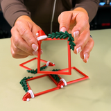 Santa Hat Christmas Frame - STL File
