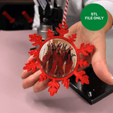 Snowflake Ornaments - STL File