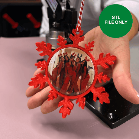 Snowflake Ornaments - STL File