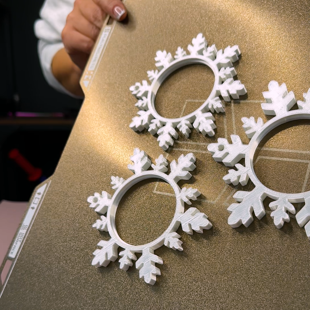 Snowflake Ornaments - STL File