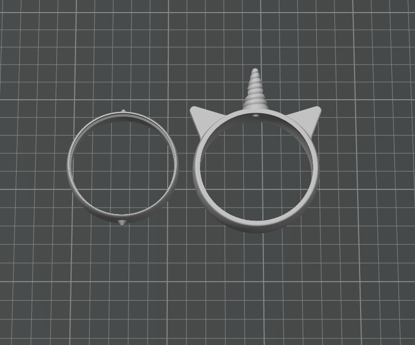 Unicorn Rotating Charm - STL File
