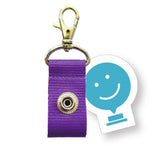 Zipper Pull Strap Accessories for ChattySnaps® Buttons (6-Pack)