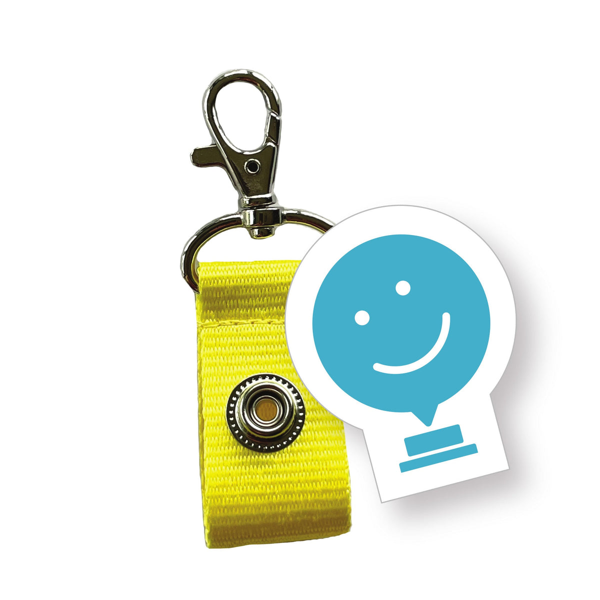 Zipper Pull Strap Accessories for ChattySnaps® Buttons (6-Pack)